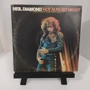 Vintage 1972 Neil Diamond Hot August Night Vinyl Records